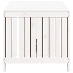 Putekasse Hvit 147X68X64 Cm Heltre Furu