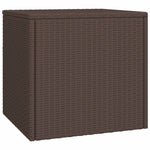 Sidebord 3 Stk Brun Polyrotting
