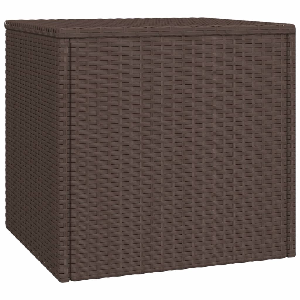 Sidebord 3 Stk Brun Polyrotting