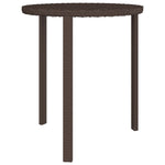 Sidebord 3 Stk Brun Polyrotting