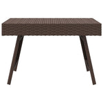 Sammenleggbart Sidebord Brun 60X40X38 Cm Polyrotting