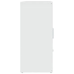 Skjenk Hvit 91X29,5X65 Cm Konstruert Tre