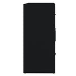 Skjenk Svart 91X29,5X65 Cm Konstruert Tre