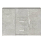 Skjenk Betonggrå 91X29,5X65 Cm Konstruert Tre
