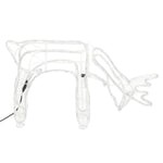 Julereinsdyrfigurer 2 Stk Varmhvit 73X31X45 Cm