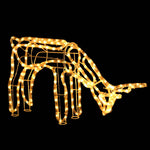 Julereinsdyrfigurer 3 Stk Varmhvit 73X31X45 Cm