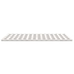 Sengeramme Hvit 200X200 Cm Heltre Furu