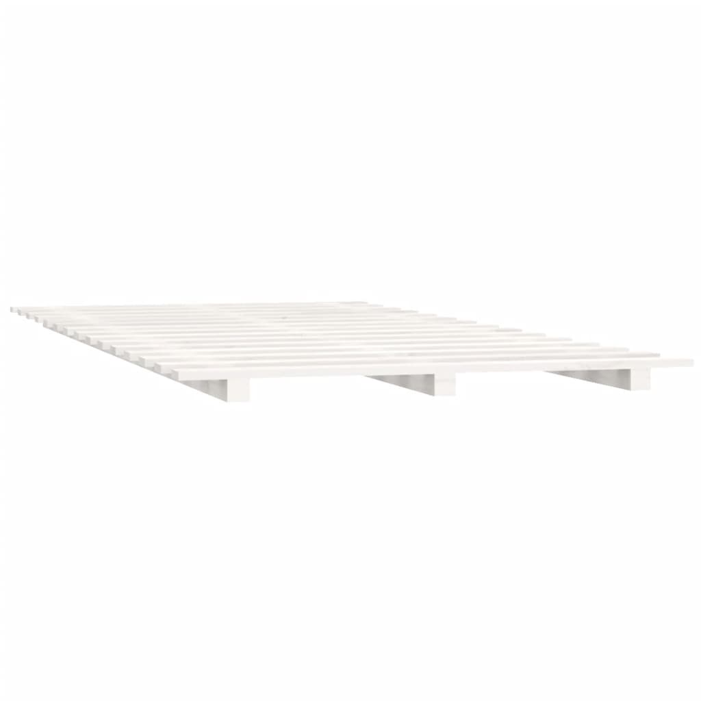 Sengeramme Hvit 140X200 Cm Heltre Furu