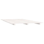 Sengeramme Hvit 120X190 Cm Heltre Furu