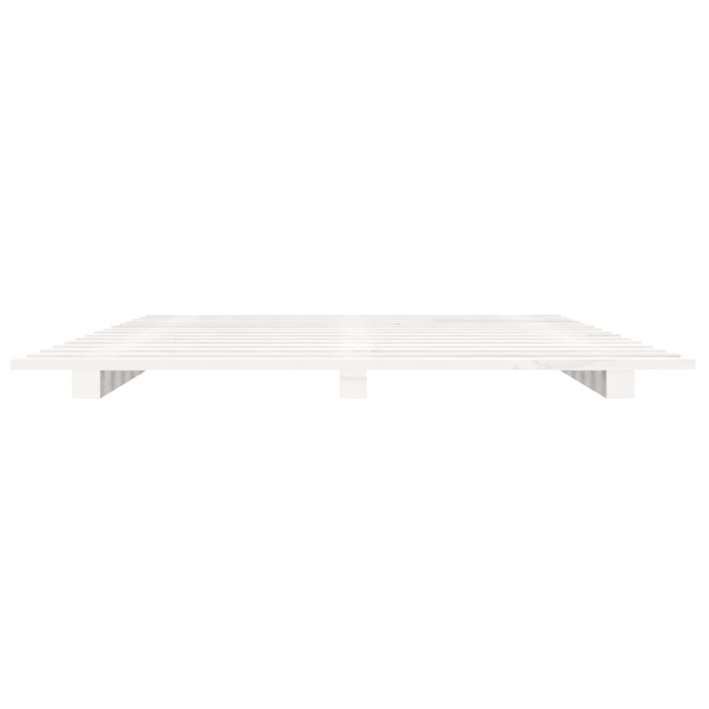 Sengeramme Hvit 120X190 Cm Heltre Furu