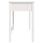 Skrivebord Med Skuffer Hvit 100X50X78 Cm Heltre Furu