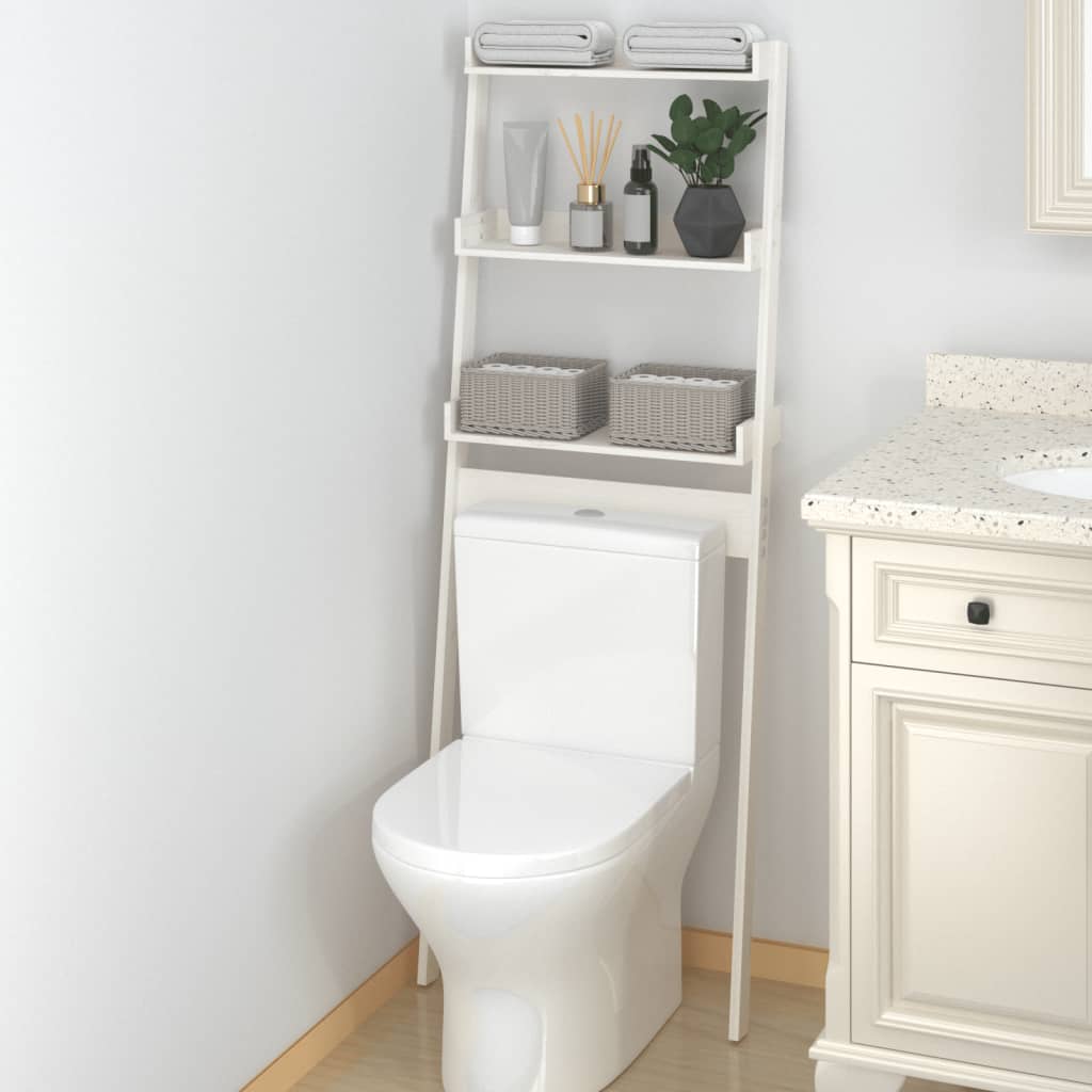 Baderomshylle Hvit 63,5X32X179 Cm Heltre Furu