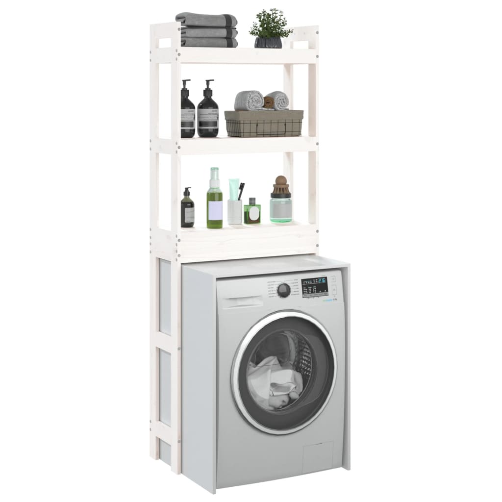 Baderomshylle Hvit 63X26X171 Cm Heltre Furu