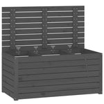 Hagekasse Grå 101X50,5X46,5 Cm Heltre Furu