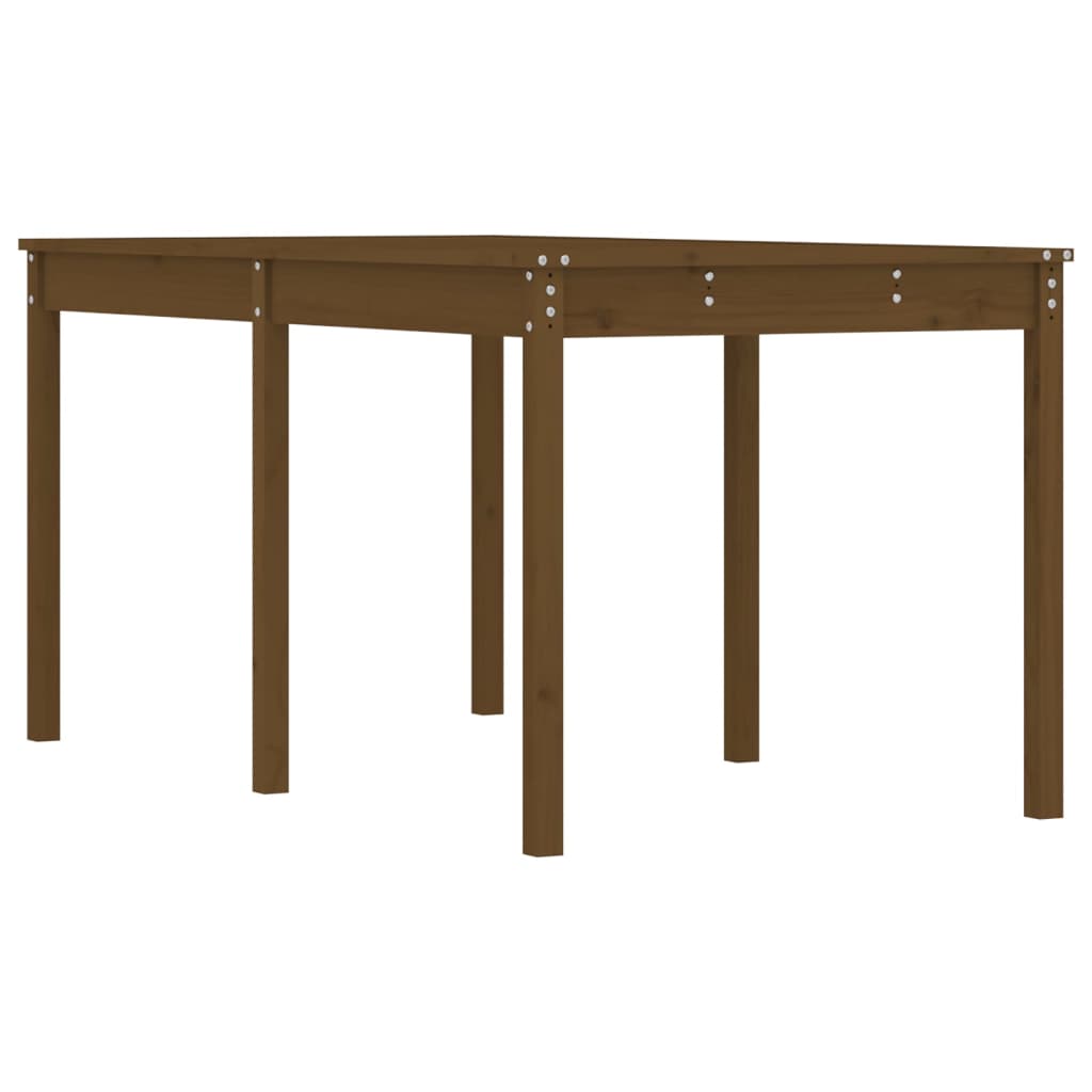 Hagebord Honningbrun 159,5X82,5X76 Cm Heltre Furu