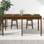 Hagebord Honningbrun 159,5X82,5X76 Cm Heltre Furu