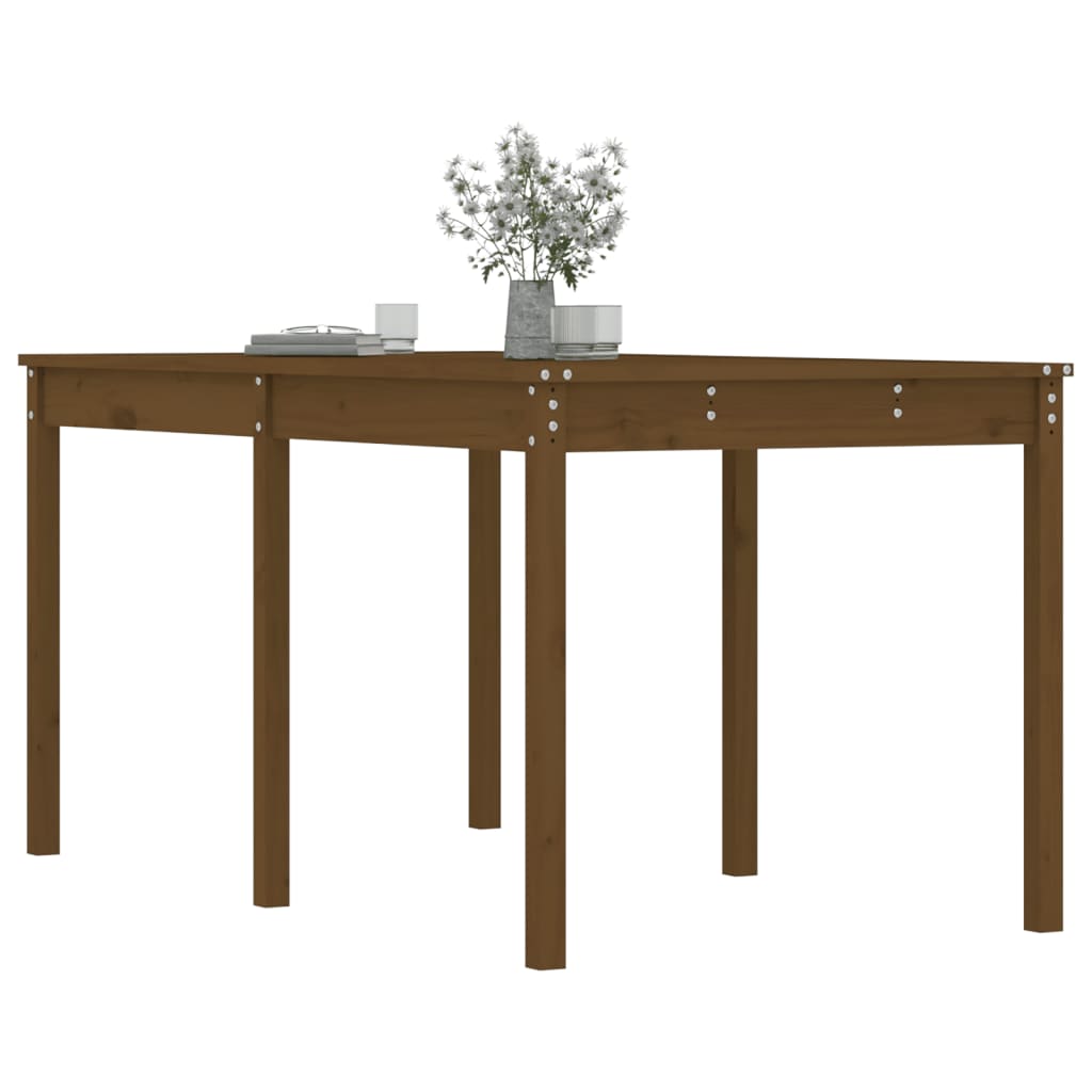 Hagebord Honningbrun 159,5X82,5X76 Cm Heltre Furu