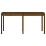 Hagebord Honningbrun 159,5X82,5X76 Cm Heltre Furu