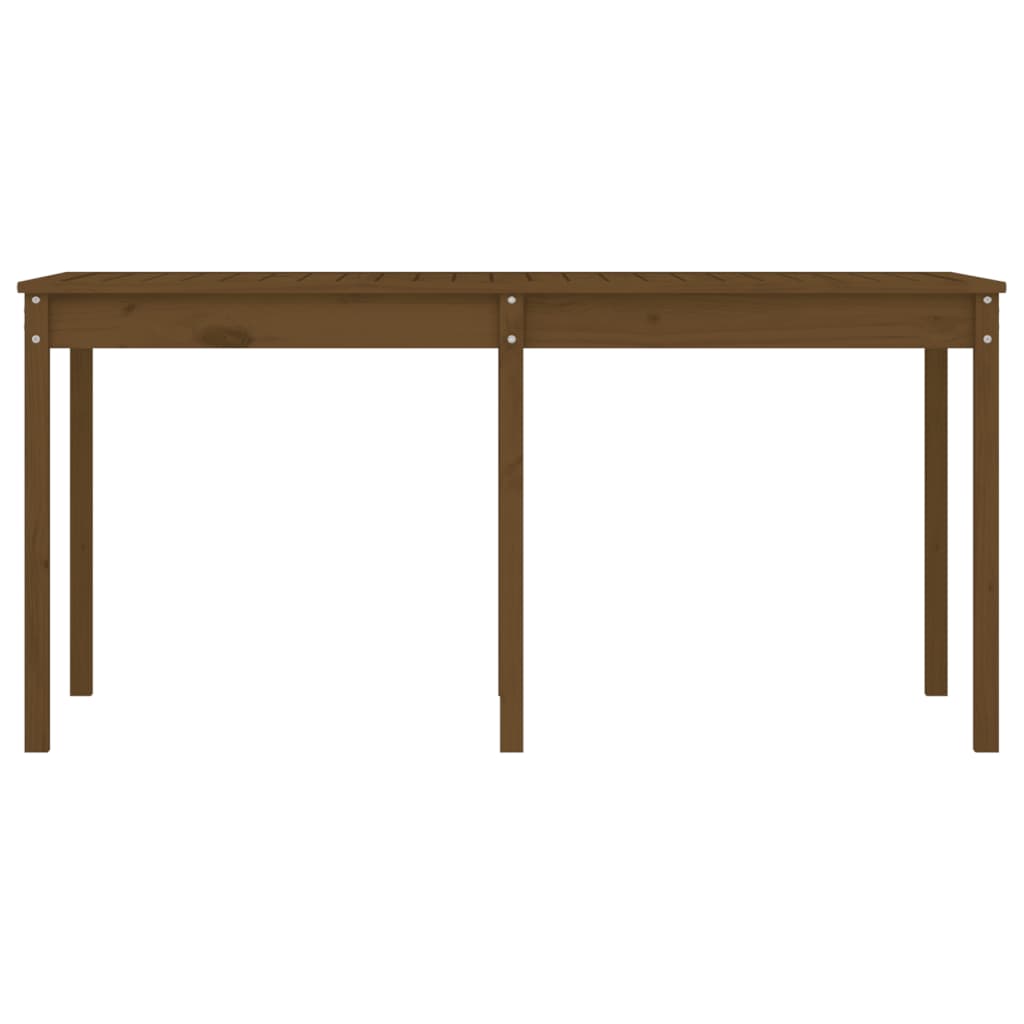 Hagebord Honningbrun 159,5X82,5X76 Cm Heltre Furu