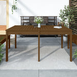 Hagebord Honningbrun 159,5X82,5X76 Cm Heltre Furu