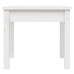 Hagebenk Hvit 50X44X45 Cm Heltre Furu