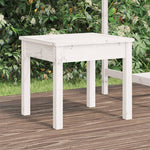 Hagebenk Hvit 50X44X45 Cm Heltre Furu