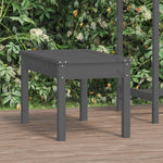 Hagebenk Grå 80X44X45 Cm Heltre Furu