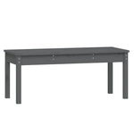 Hagebenk Grå 109X44X45 Cm Heltre Furu