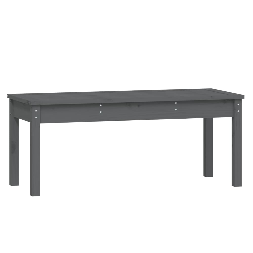 Hagebenk Grå 109X44X45 Cm Heltre Furu