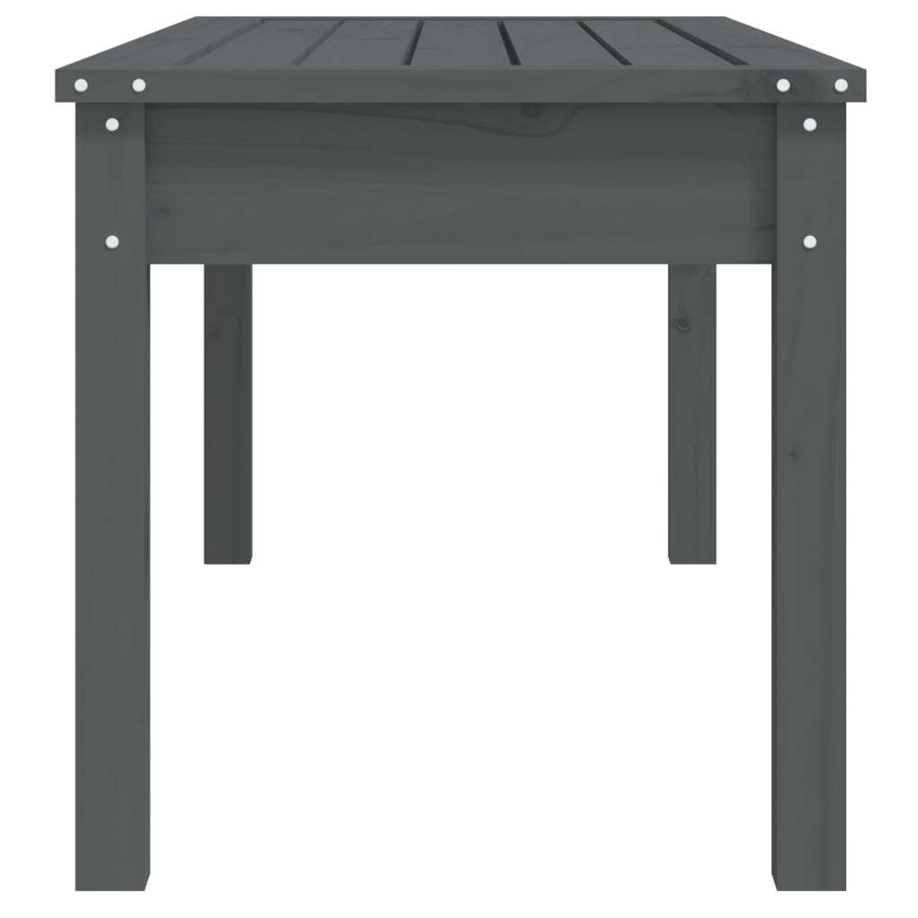 Hagebenk Grå 109X44X45 Cm Heltre Furu
