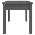 Hagebenk Grå 109X44X45 Cm Heltre Furu
