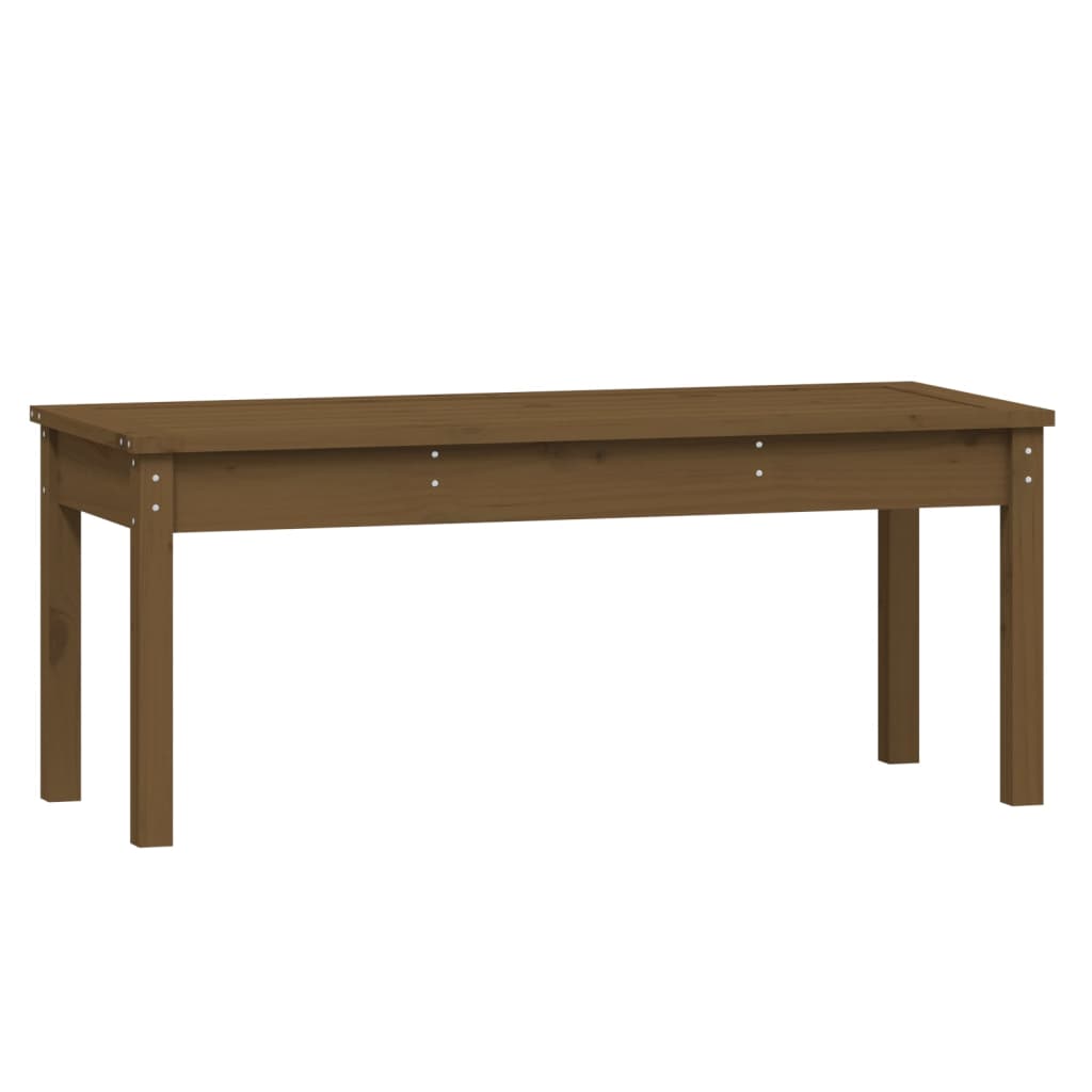 Hagebenk Honningbrun 109X44X45 Cm Heltre Furu