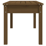 Hagebenk Honningbrun 109X44X45 Cm Heltre Furu