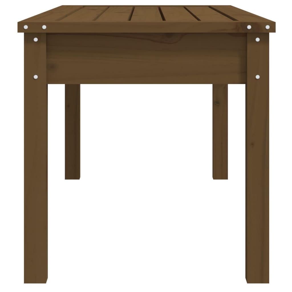 Hagebenk Honningbrun 109X44X45 Cm Heltre Furu