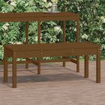 Hagebenk Honningbrun 109X44X45 Cm Heltre Furu