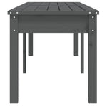 Hagebenk 2 Seter Grå 159,5X44X45 Cm Heltre Furu