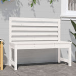 Hagebenk Hvit 109 Cm Heltre Furu