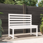 Hagebenk Hvit 109 Cm Heltre Furu