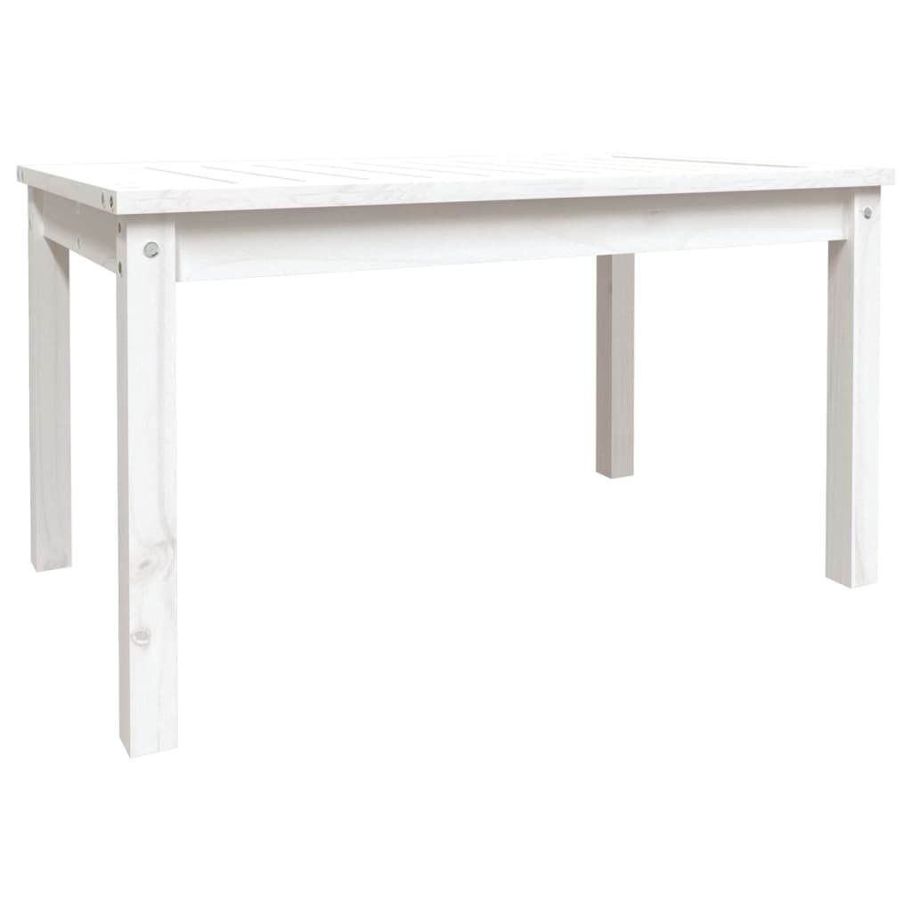 Hagebord Hvit 82,5X50,5X45 Cm Heltre Furu