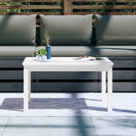 Hagebord Hvit 82,5X50,5X45 Cm Heltre Furu