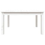 Hagebord Hvit 82,5X50,5X45 Cm Heltre Furu