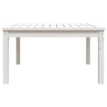 Hagebord Hvit 82,5X82,5X45 Cm Heltre Furu