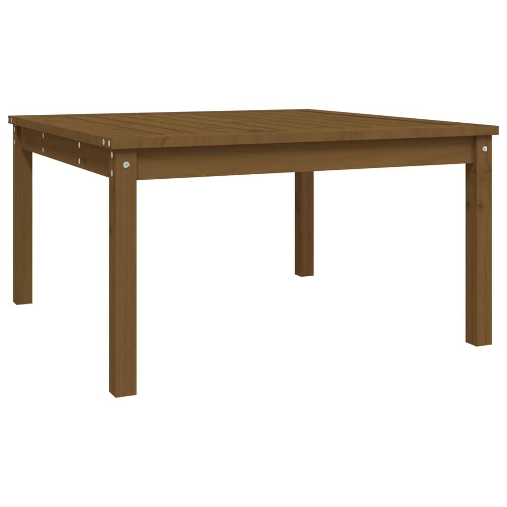 Hagebord Honningbrun 82,5X82,5X45 Cm Heltre Furu