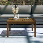 Hagebord Honningbrun 82,5X82,5X45 Cm Heltre Furu