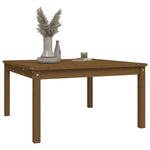 Hagebord Honningbrun 82,5X82,5X45 Cm Heltre Furu