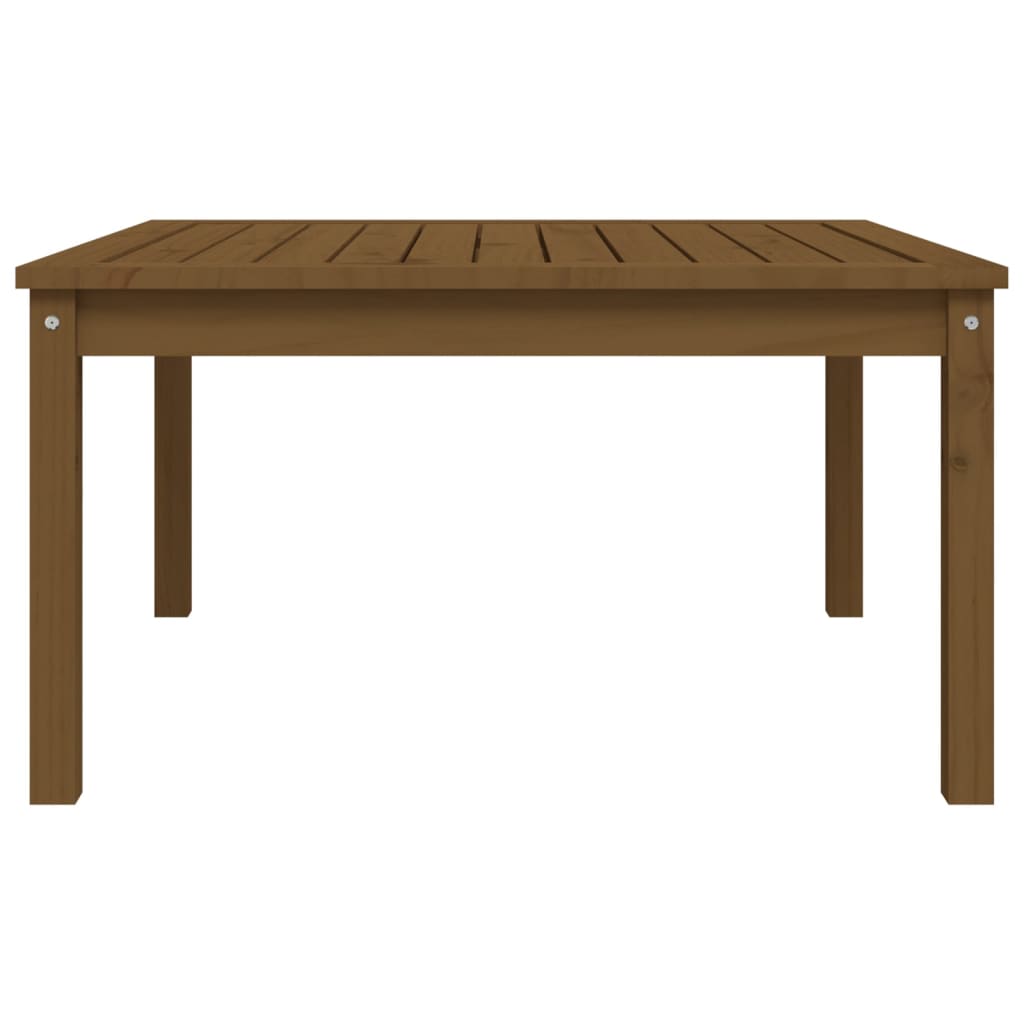 Hagebord Honningbrun 82,5X82,5X45 Cm Heltre Furu