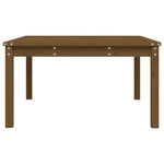 Hagebord Honningbrun 82,5X82,5X45 Cm Heltre Furu