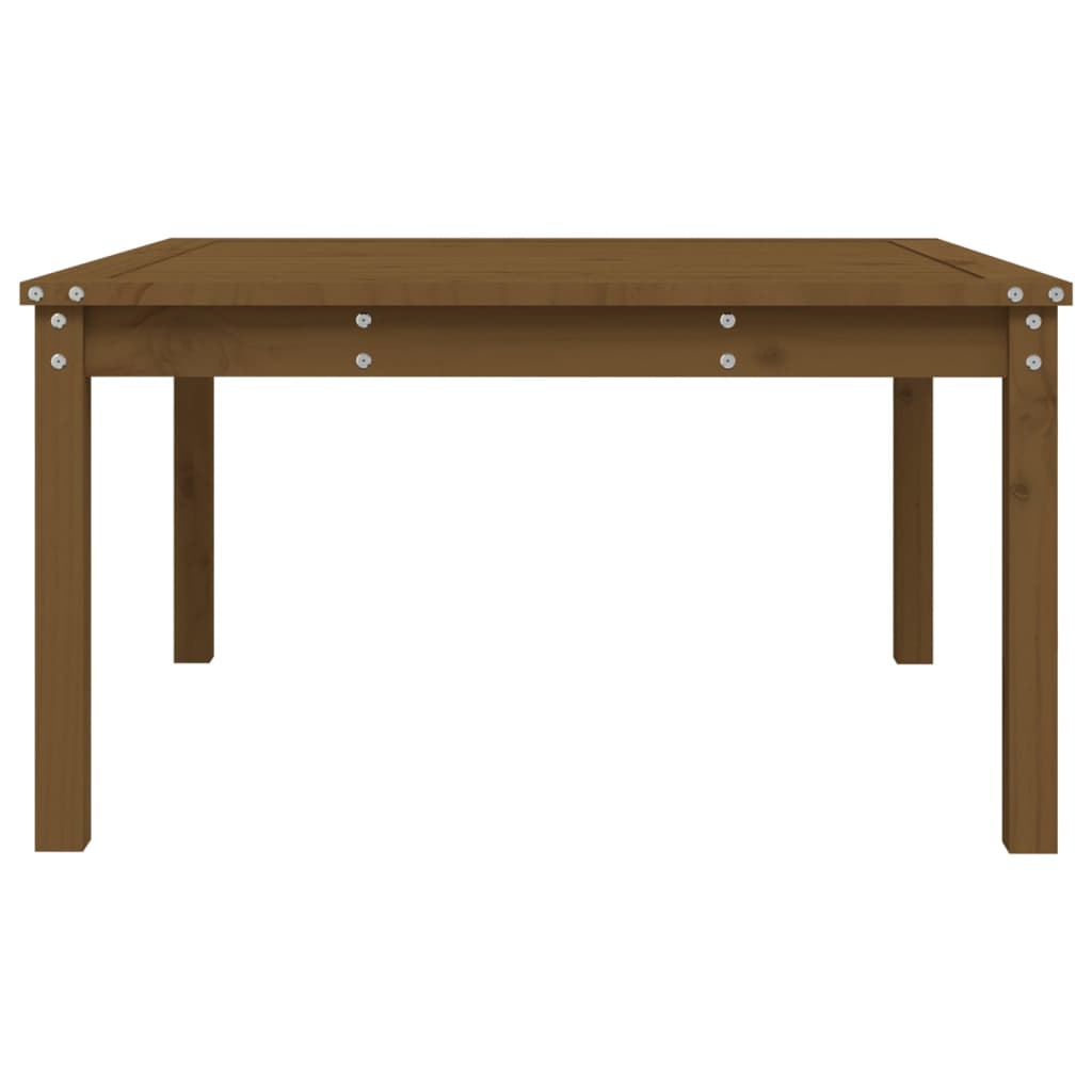 Hagebord Honningbrun 82,5X82,5X45 Cm Heltre Furu