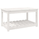 Hagebord Hvit 82,5X50,5X45 Cm Heltre Furu