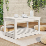 Hagebord Hvit 82,5X50,5X45 Cm Heltre Furu